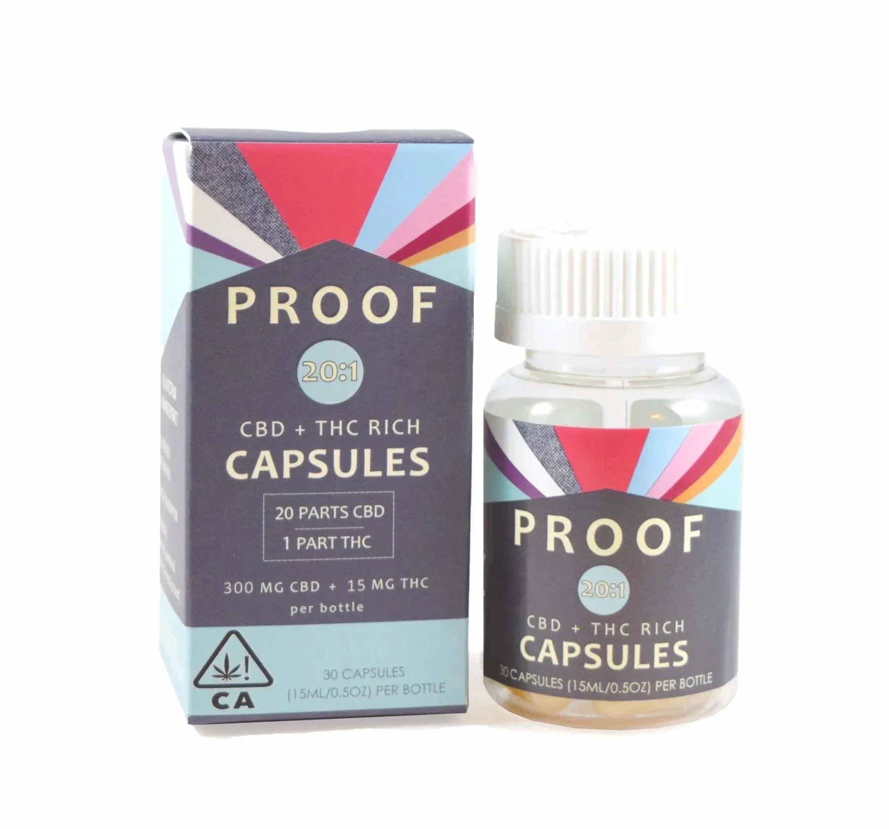 HIGH CBD CAPSULESS 30PK [15MG] 1:20 THC:CBD
