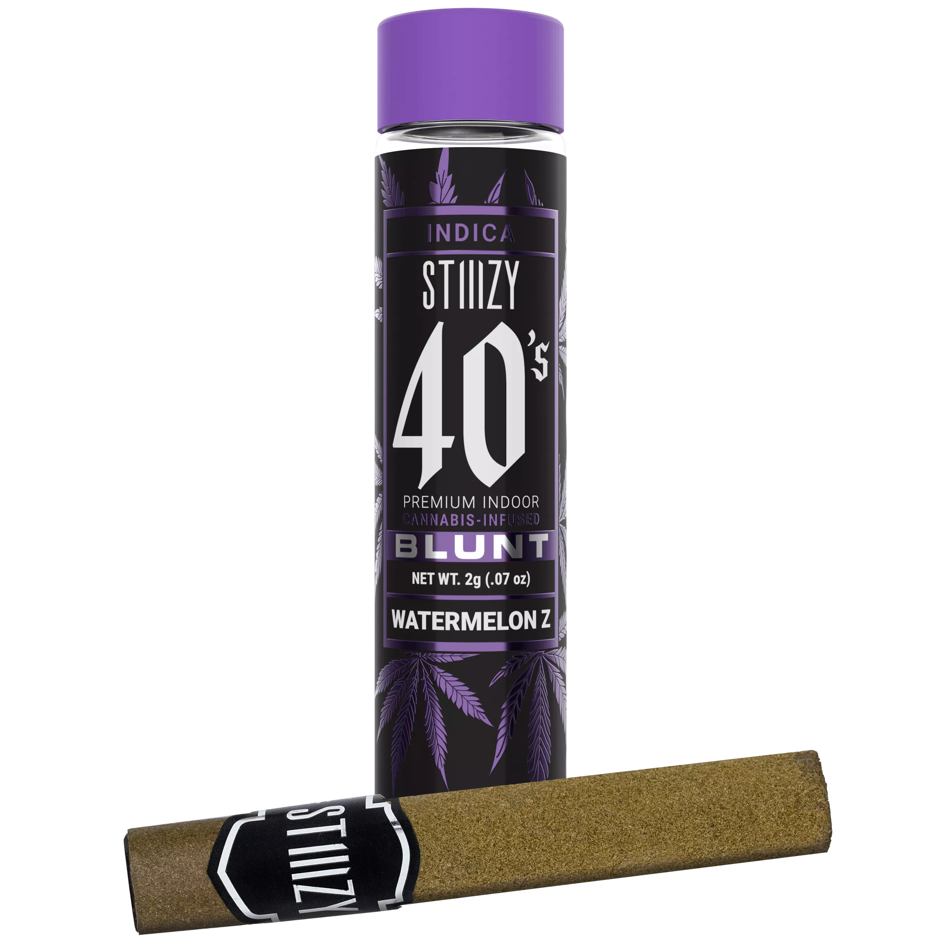 INFUSED 40'S MINI BLUNT 5PK [2.5G] WATERMELON Z