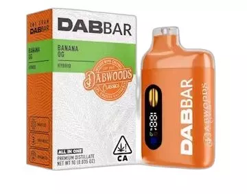 DAB BAR READY TO USE VAPORIZER [1G] BANANA OG - 1 G product image