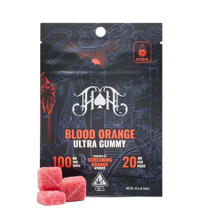 GUMMIES 5PK [100MG] BLOOD ORANGE product image