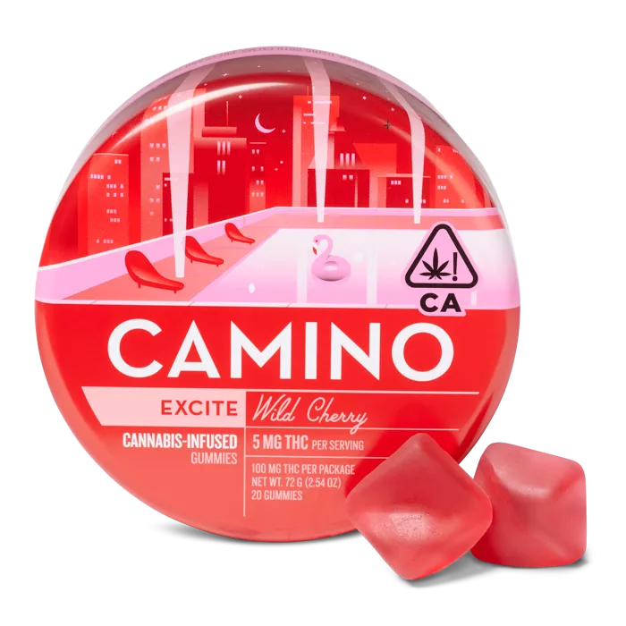 GUMMIES 20PK [100MG] EXCITE WILD CHERRY product image