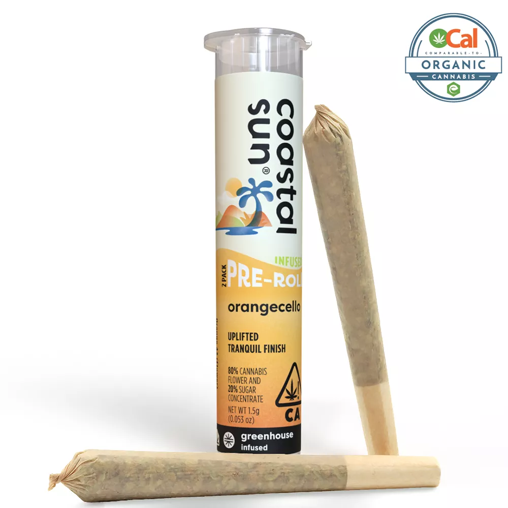ORANGECELLO INFUSED PREROLL 2 PACK 1.5G - 1.5 G