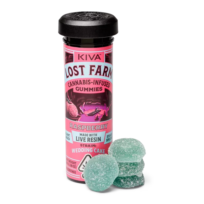 GUMMIES 10PK [100MG] RASPBERRY X WEDDING CAKE