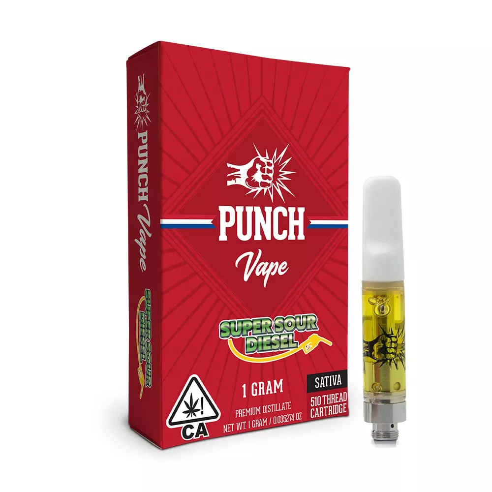 SUPER SOUR DIESEL DISTILLATE CARTRIDGE 1000MG - 1000 MG