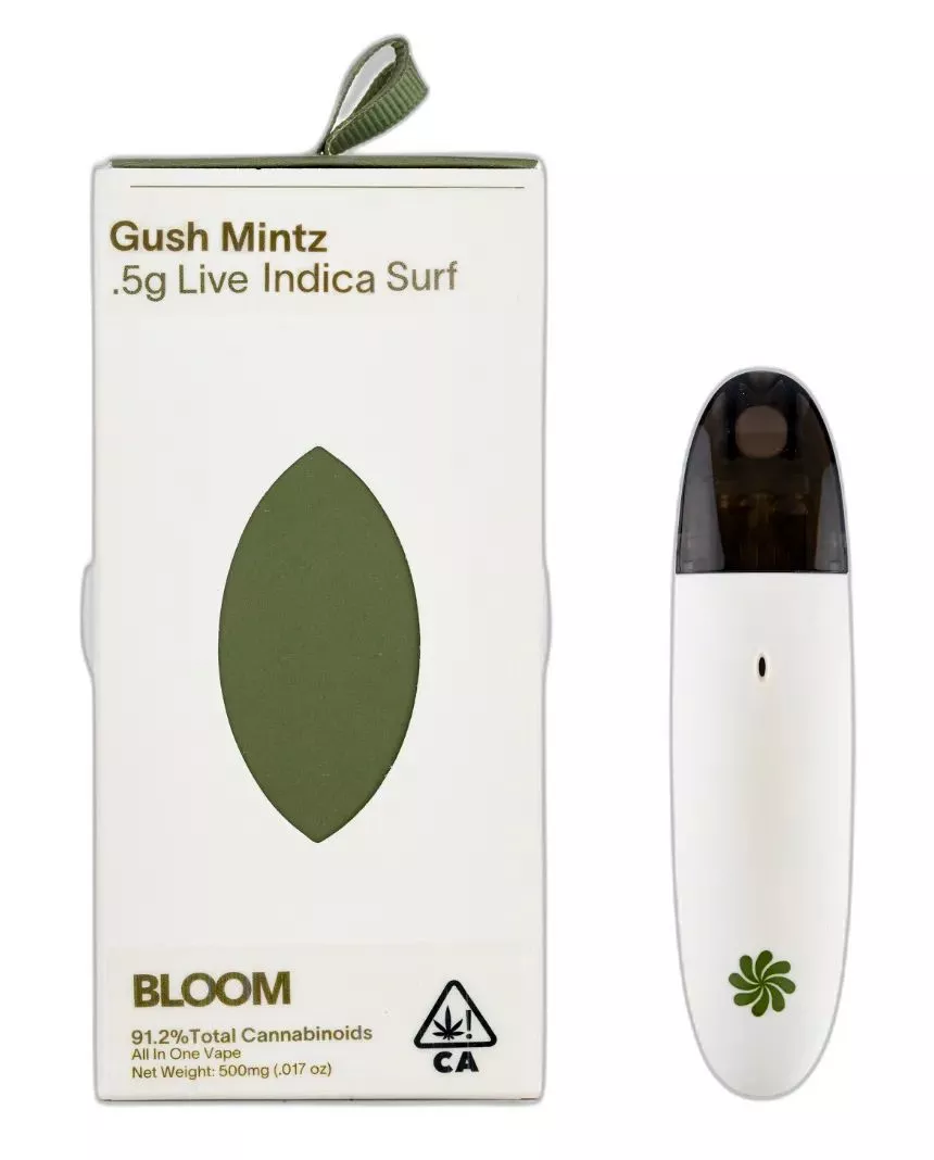 SURF LIVE RESIN READY TO USE VAPORIZER [0.5G] GUSH MINTZ