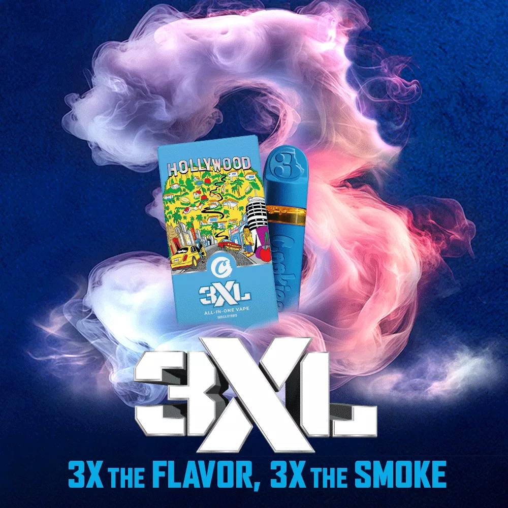 HOLLYWOOD CALIFORNIA 3XL ALL IN ONE 1000MG