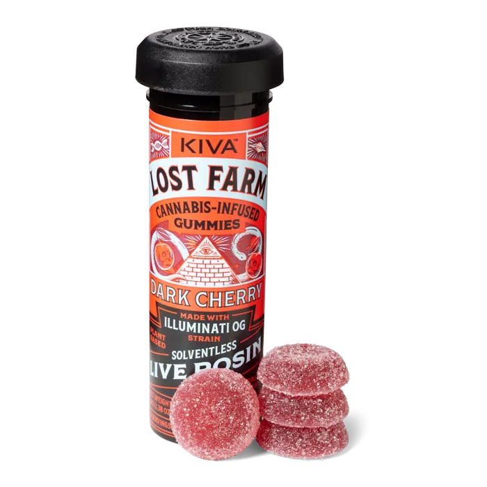 GUMMIES 10PK [100MG] DARK CHERRY X ILLUMINATI OG product image