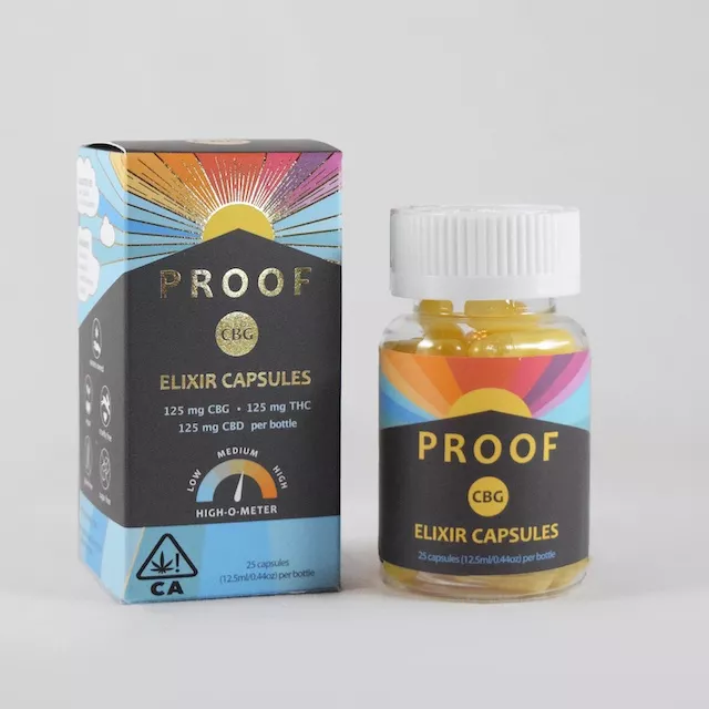 ELIXIR CAPSULES 25PK [125MG] 1:1:1 CBG:THC:CBD