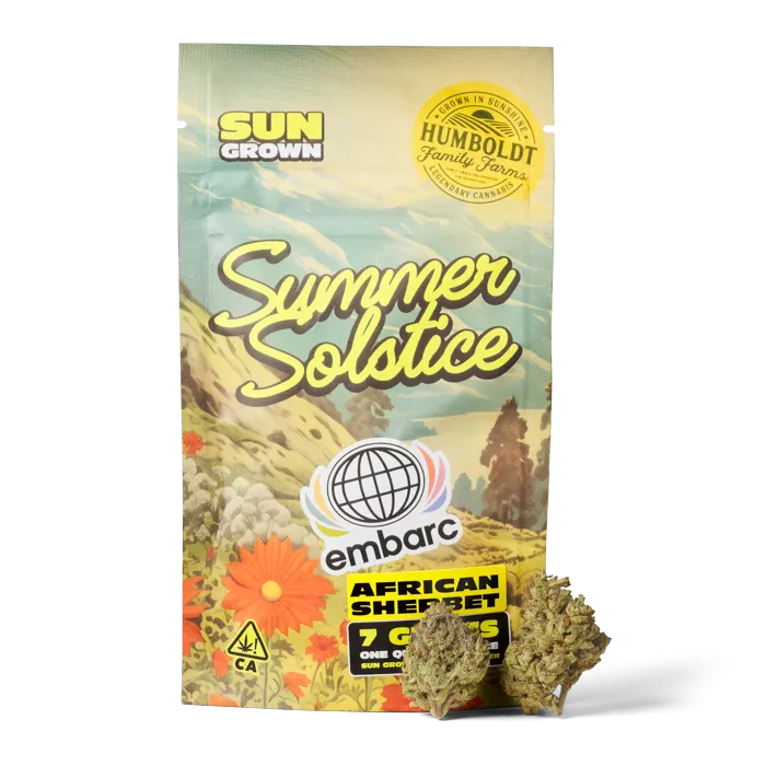 FLOWER [7G] SUMMER SOLSTICE AFRICAN SHERBET