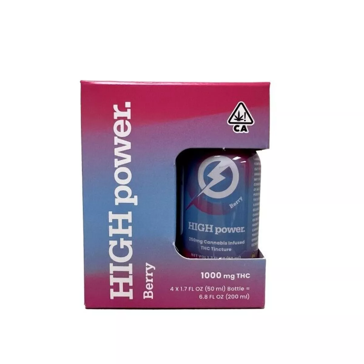 SYRUP 1.7FLOZ 4PK [1000MG] BERRY