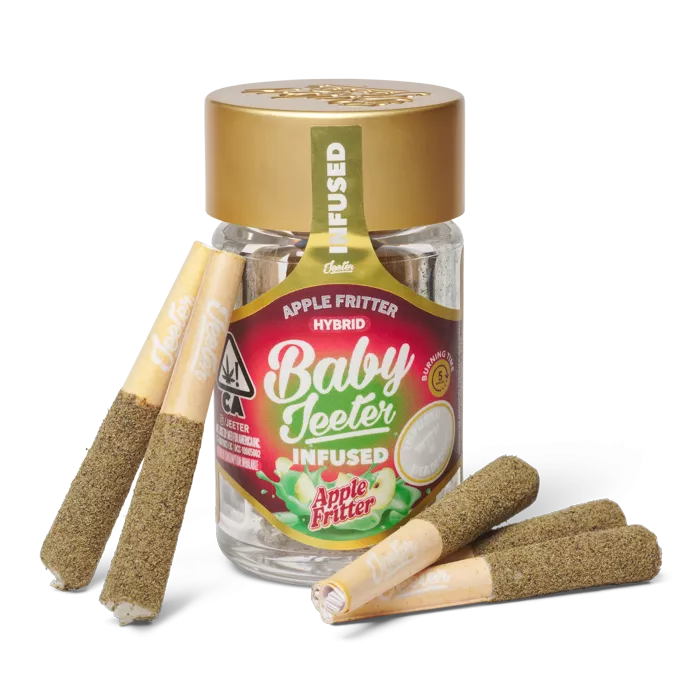 BABY JEETER INFUSED PREROLL 5PK [2.5G] APPLE FRITTER