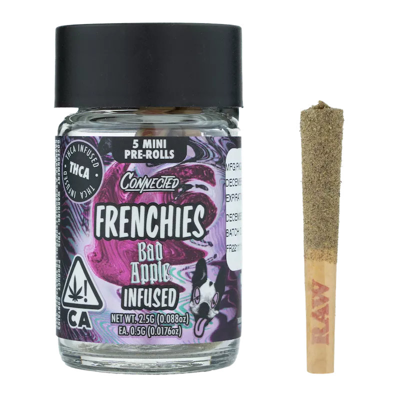 FRENCHIES INFUSED PREROLL 5PK [2.5G] BAD APPLE