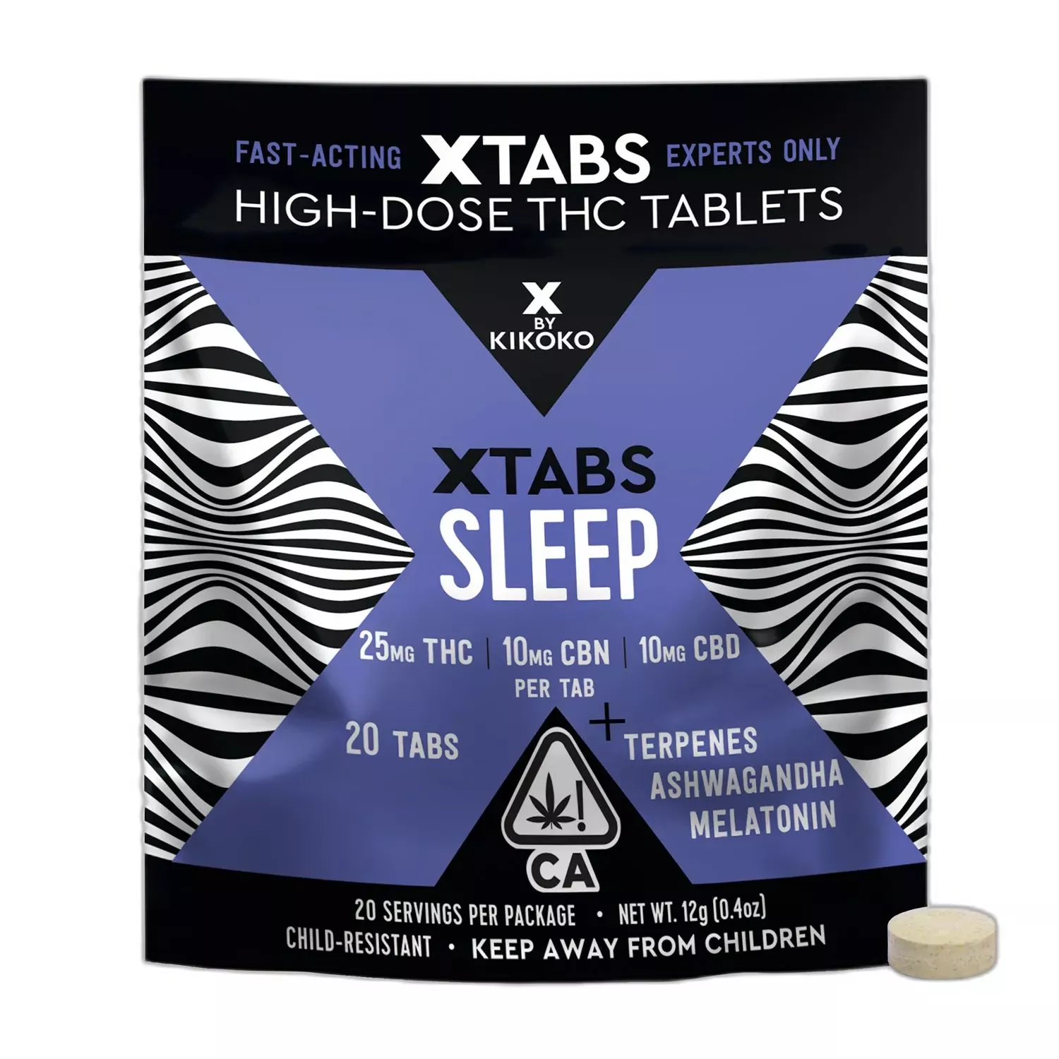 X TAB 20PK [500MG] SLEEP - 500 MG product image