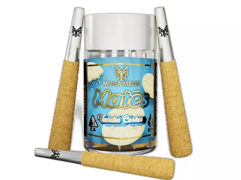MATES INFUSED PREROLL 5PK [3G] VANILLA COOKIES product image