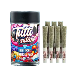 tutti diamond infused prerolls