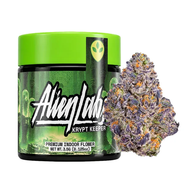 alien labs krypt keeper flower and jar