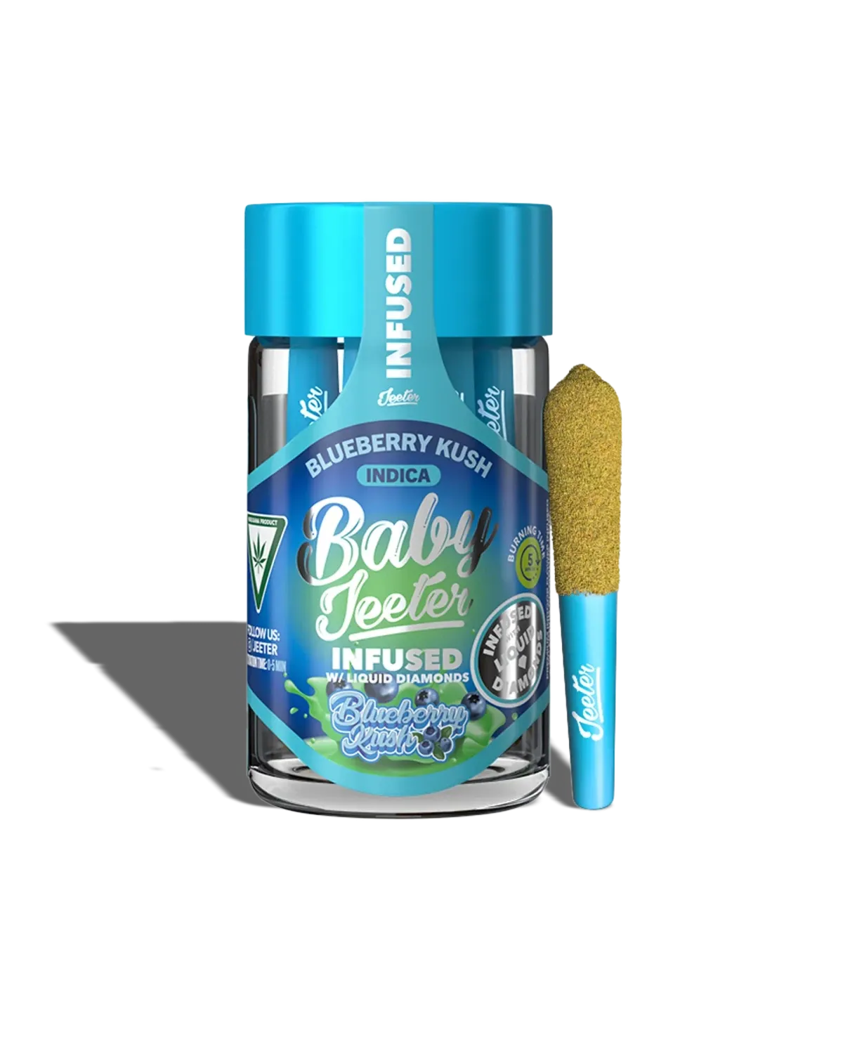 baby jeeter blueberry kush