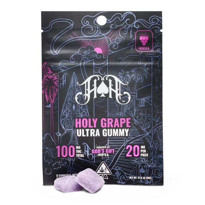 GUMMIES 5PK [100MG] HOLY GRAPE product image