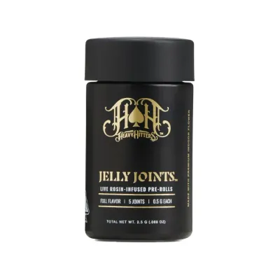 ROSIN JELLY INFUSED PREROLL 5PK [2.5G] DOSI-ORANGE BY GREENLINE X PAPAYA BY MATTOLE VALLEY FARMS - 2.5 G - 5 PACK