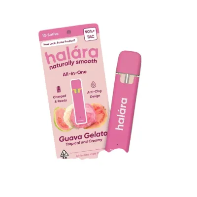 HIGH THC READY TO USE VAPORIZER [1G] GUAVA GELATO - 1 G