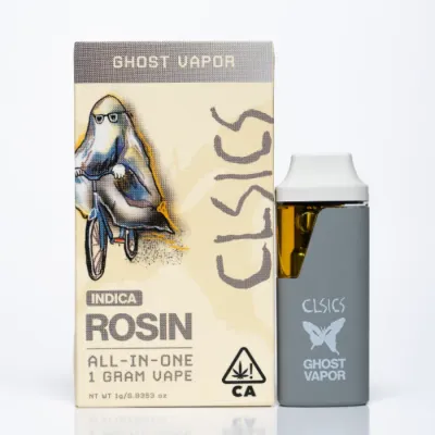 LIVE ROSIN READY TO USE VAPORIZER [1G] GHOST VAPOR