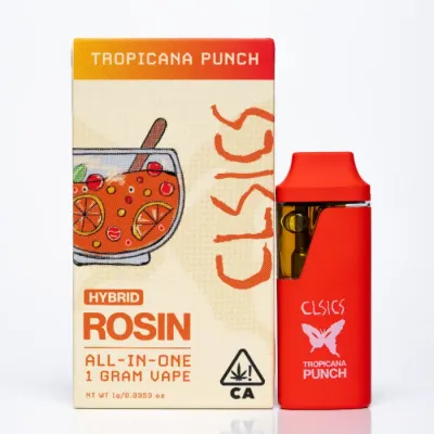 LIVE ROSIN READY TO USE VAPORIZER [1G] TROPICANA PUNCH