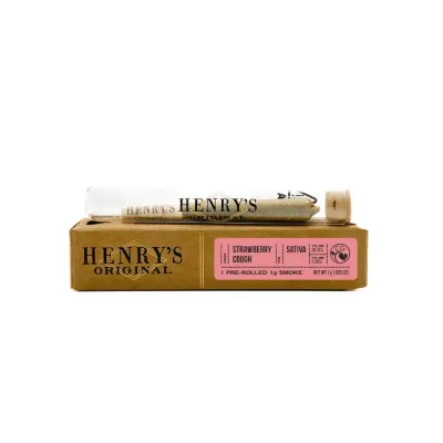 PREROLL 1PK [1G] STRAWBERRY COUGH - 1 G