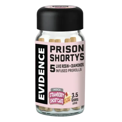 STRAWBERRY SHORTCAKE INFUSED PRE-ROLL 5 PACK 3.5G