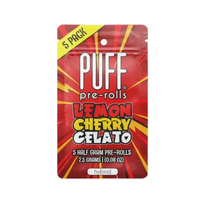 PREROLL 5PK [2.5G] LEMON CHERRY GELATO - 2.5 G - 5 PACK