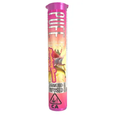 DIAMOND INFUSED PREROLL [1G] STRAWBERRY BANANA SMASH - 1 G