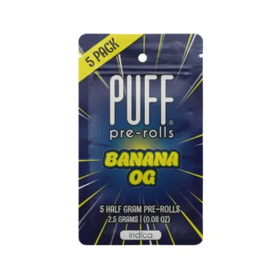 PREROLL 5PK [2.5G] BANANA OG - 2.5 G - 5 PACK product image