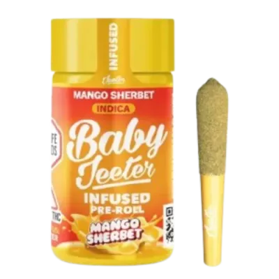 MANGO SHERBET INFUSED PRE-ROLL 5 PACK 2.5G
