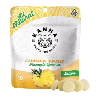 PINEAPPLE GUMMY 10 PACK 100MG