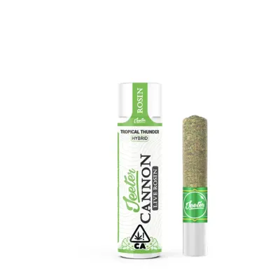 LIVE ROSIN BABY CANNON INFUSED PREROLL [1.3G] TROPICAL THUNDER - 1.3 G