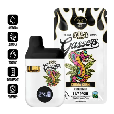 GASSERS GOLD CUTS READY TO USE VAPORIZER [1G] COBRA KUSH - 1 G product image