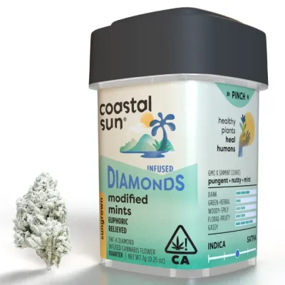 DIAMOND INFUSED FLOWER [7G] MODIFIED MINTS - 7 G
