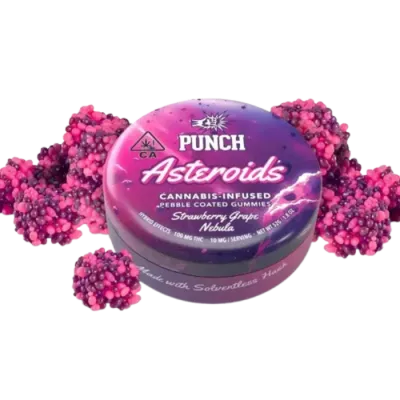 Strawberry Grape Nebula Solventless Asteroids 10PK 1000MG