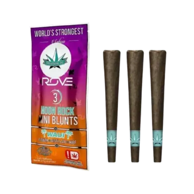 WAUI INFUSED MINI BLUNTS 3 PACK 2.1G