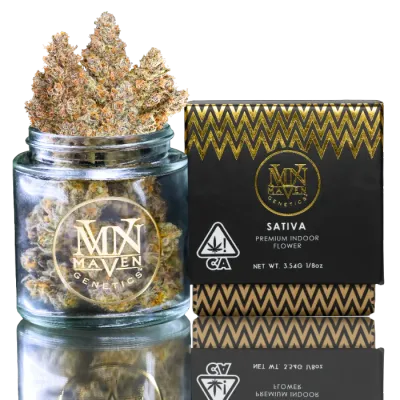 FLOWER [3.5G] ORANGE SAPPHIRE - 3.5 G