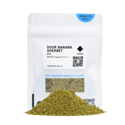 Sour Banana Sherbet Ready to Roll 21G