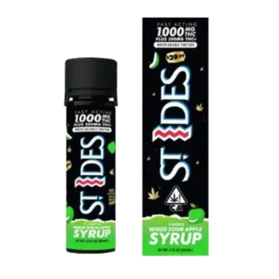 Wired Sour Apple THCv Syrup 1000MG 2OZ