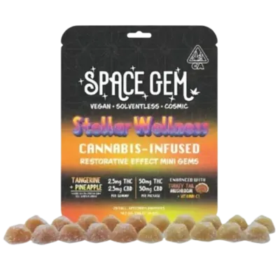 RESTORATIVE MINI GEMS 1:1 THC:CBD 20 PACK 50MG