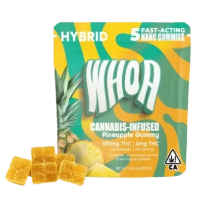 PINEAPPLE GUMMY 5 PACK 100MG