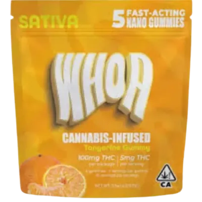 TANGERINE GUMMY 5 PACK 100MG