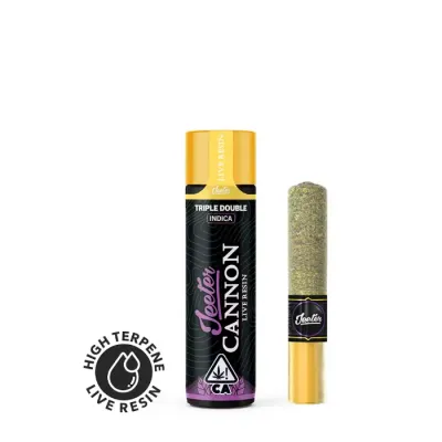 BABY CANNON INFUSED PREROLL [1.3G] TRIPLE DOUBLE - 1.3 G