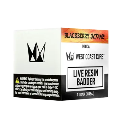 Blackberry Octane Live Resin Badder 1G