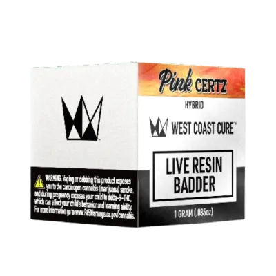 West Coast Cure — Pink Certz