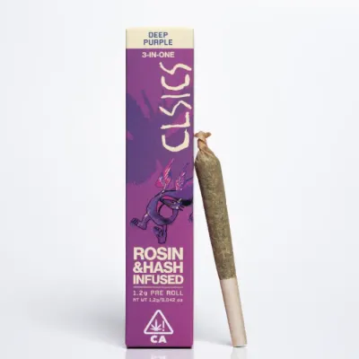 TRIFECTA HASH INFUSED PREROLL [1.2G] DEEP PURPLE - 1.2 G product image