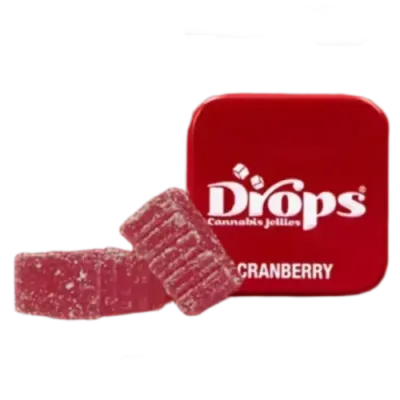 Cranberry Gummy 1:1:1:1 THC:CBD:CBC:CBG 2 Pack 100MG
