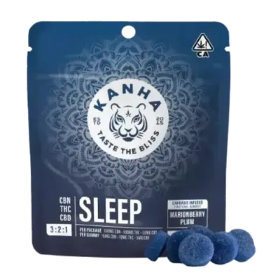 MARIONBERRY PLUM SLEEP NANO GUMMY 3:2:1 CBN:THC:CBD 10 PACK 100MG